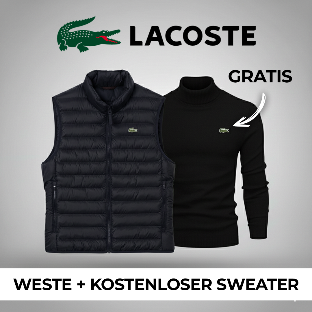 Weste + Kostenloser Pullover LCT (RÄUMUNGSVERKAUF)